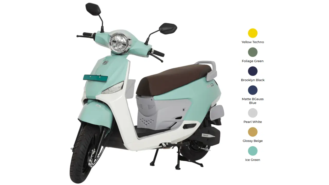 BGauss C12i max स्कूटर का लुक”, “BGauss C12i बैटरी और रेंज